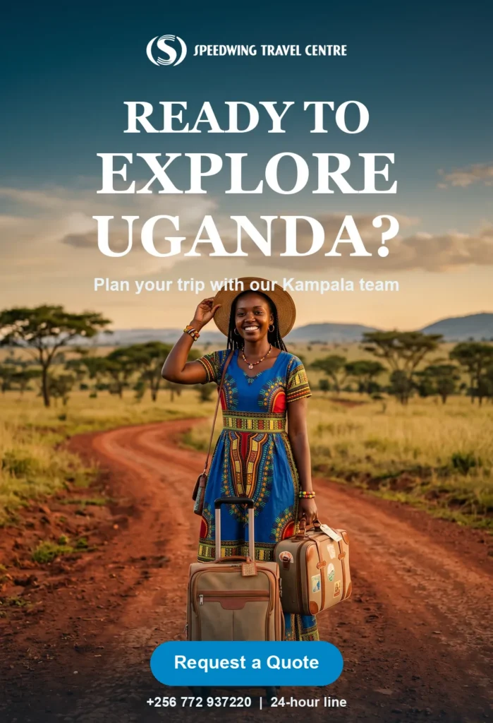 Ready to explore Uganda? Request a quote from Speedwing Travel Centre